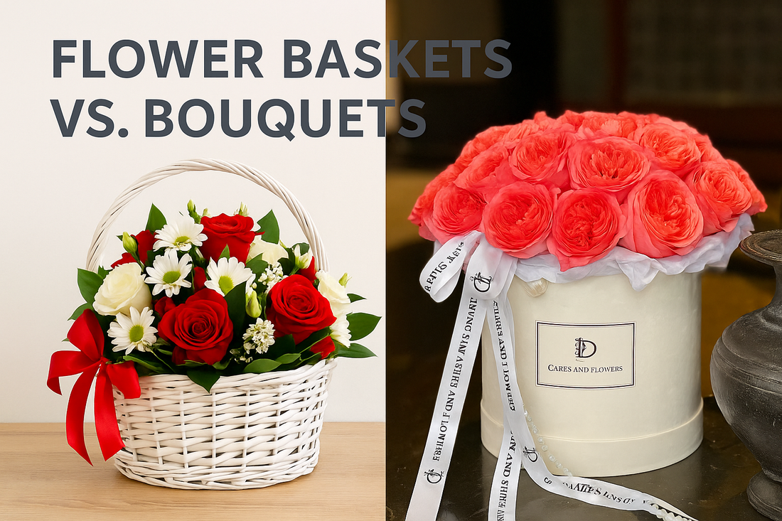 Flower Baskets vs. Bouquets: Which Gift Works Best?