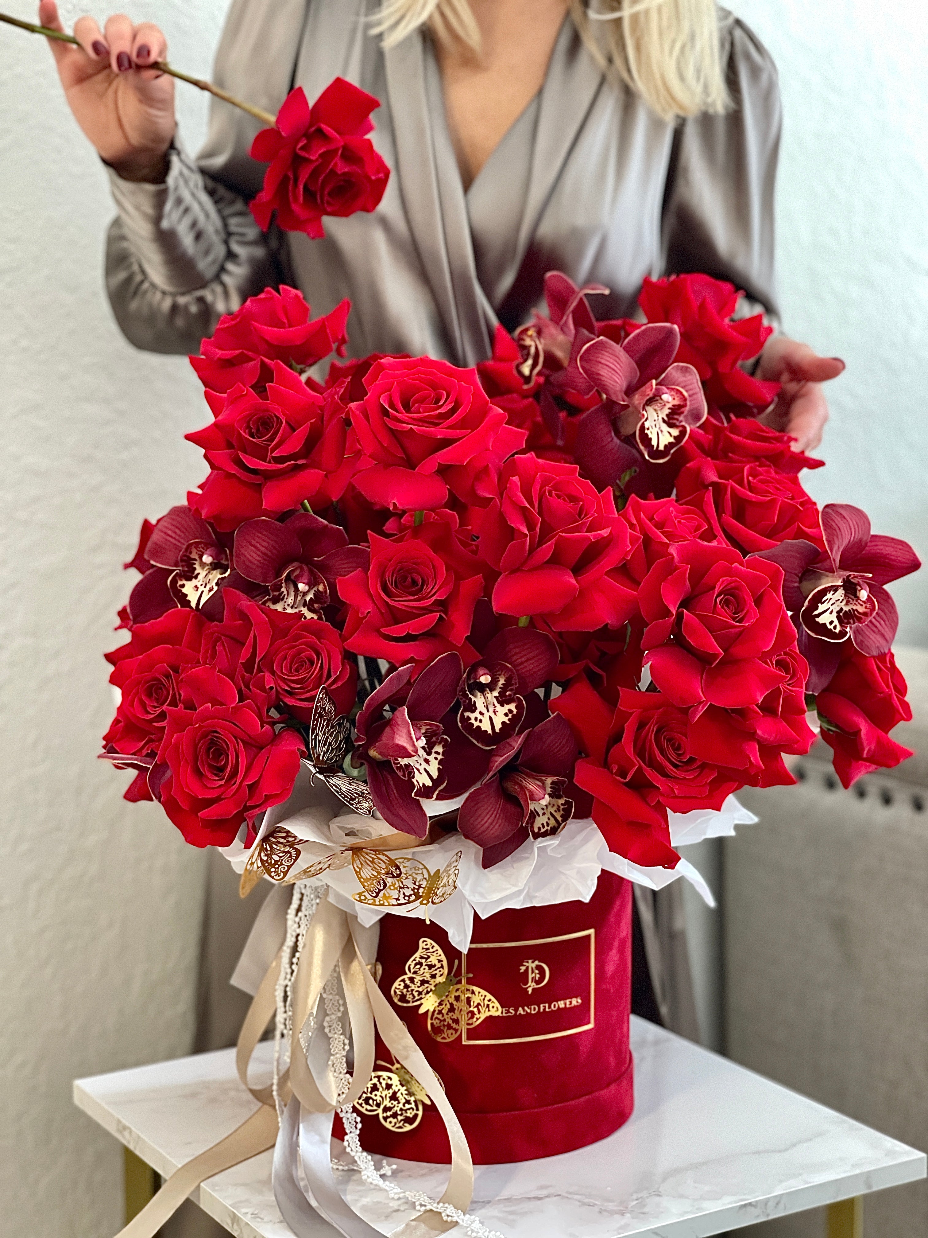 Flowers in Boxes